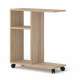 Sidebord med hjul Trasca 60 cm - Eik sonoma