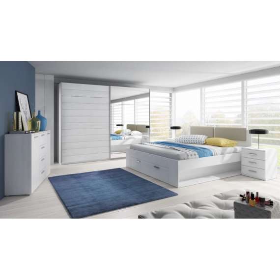 Garderobe Abisko 221x210 cm -  Abisko Ash - 2 dører