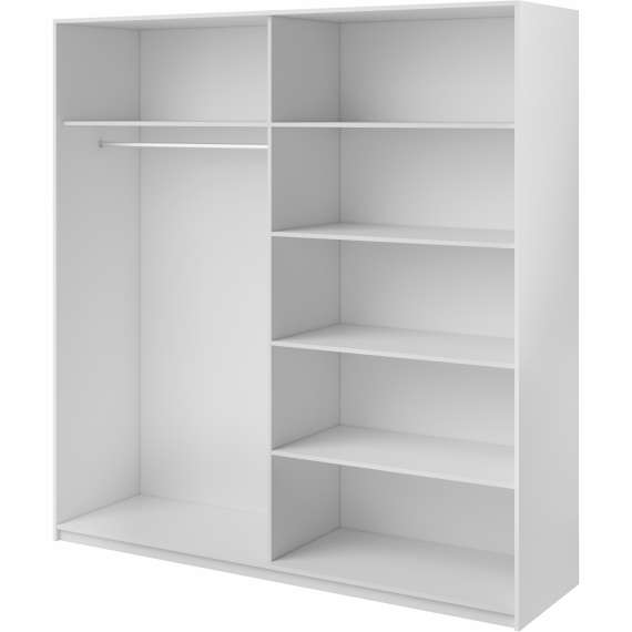 Garderobe Abisko 200x210 cm -  Abisko Ash - 2 dører