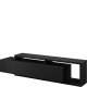 TV-benk Botta 219x52 cm -  Svart matt - 1 skuff