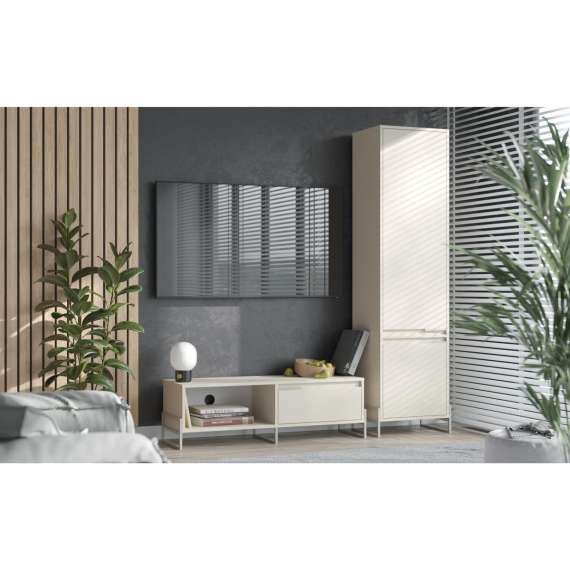 Tv-benk Enea 70/95 x 38 cm - 1 dør