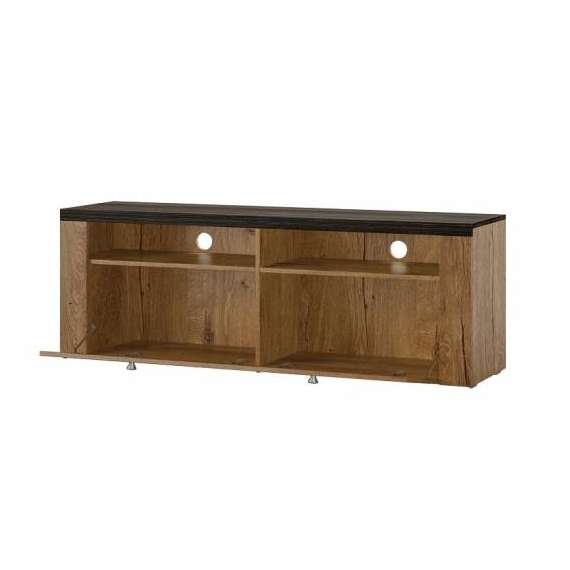 Tv-benk Lorena 140x49 cm - Eik lefkas - Touchwood - 1 dør