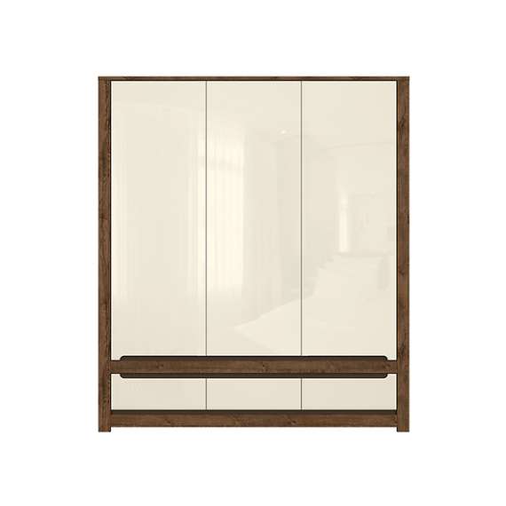 Garderobe Ruso 179x205 cm - 3 dører