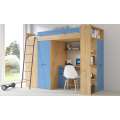 Loftseng Verano 236 cm - skrivebord/oppbevaring