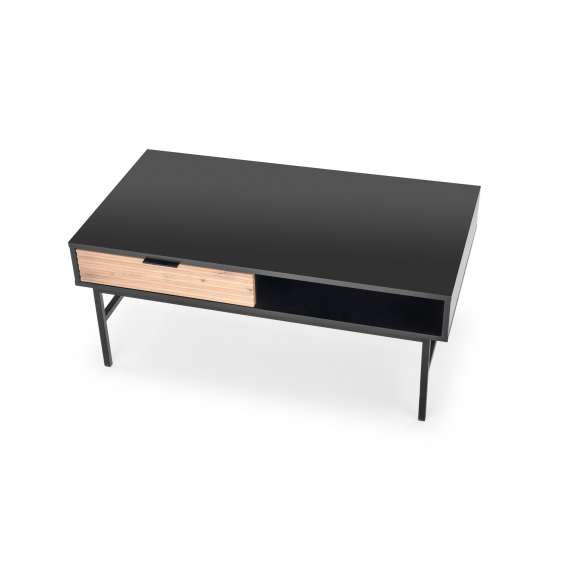 Stuebord Mantera 110x46 cm - eik artisan - svart matt