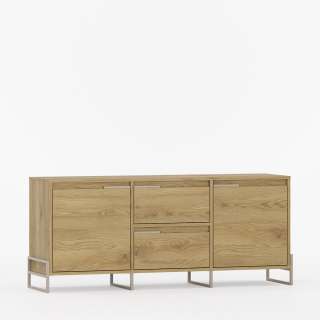 Tv-benk Inea 125-180 x 65 cm - 2 dører - 2 skuffer