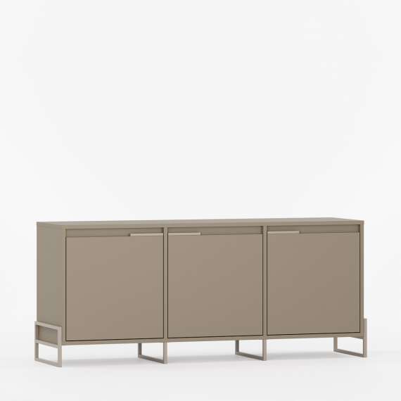 Tv-benk Inea 125-180 x 65 cm - 3 dører