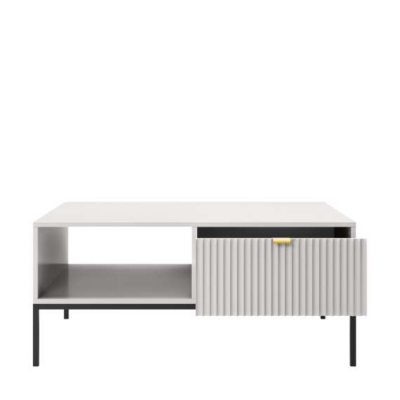 Stuebord Nova 104x46 cm - Grå matt - Spiler