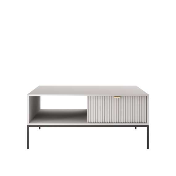 Stuebord Nova 104x46 cm - Grå matt - Spiler