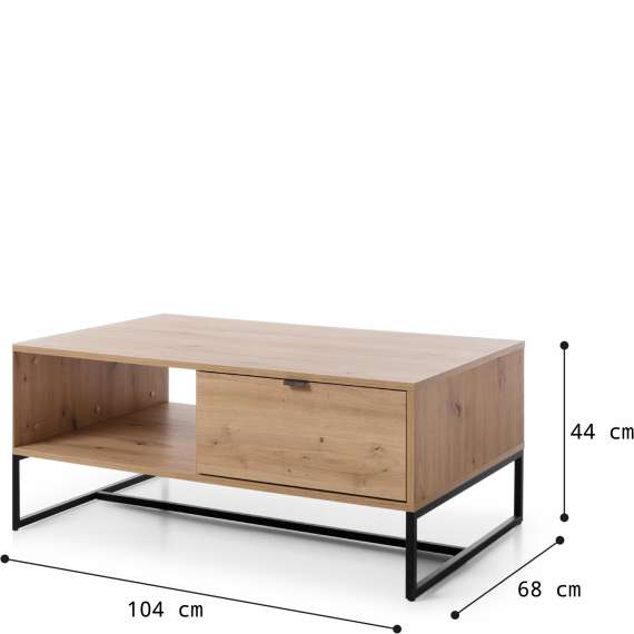 Stuebord Amber 104x44 cm - Trelook