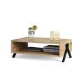 Stuebord Viko 90x32 cm - Lavt - med hylle