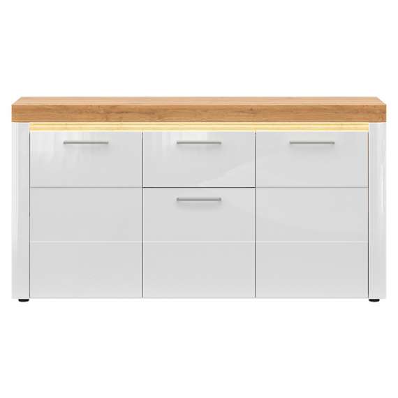 Skjenk Horton 170x90 cm - 1 skuff - 3 dører