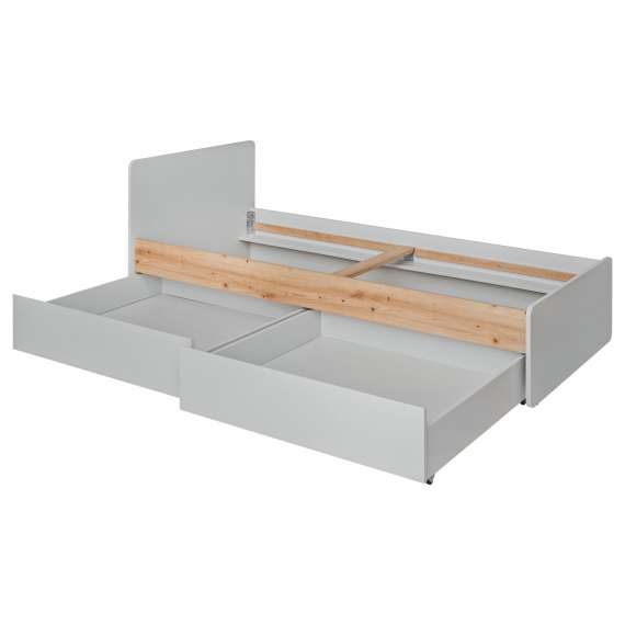 Seng Vivera 90x200 cm - med skuffer