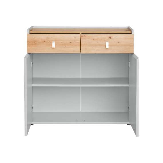 Skap Vivera 94x86 cm - 2 dører - 2 skuffer