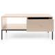 Sofabord Mono 104x46 cm - Beige - 2 skuffer