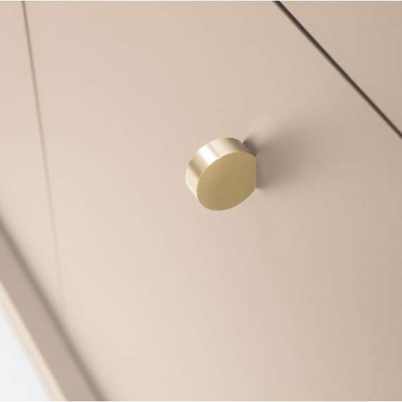 Nattbord Mono 54x46 cm - Beige - 1 skuff