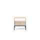 Nattbord Mono 54x46 cm - Beige - 1 skuff