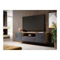 Tv-benk Ash 167x45 cm - Vegghengt