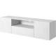 Tv-benk Ash 167x45 cm - vegghengt - hvit matt