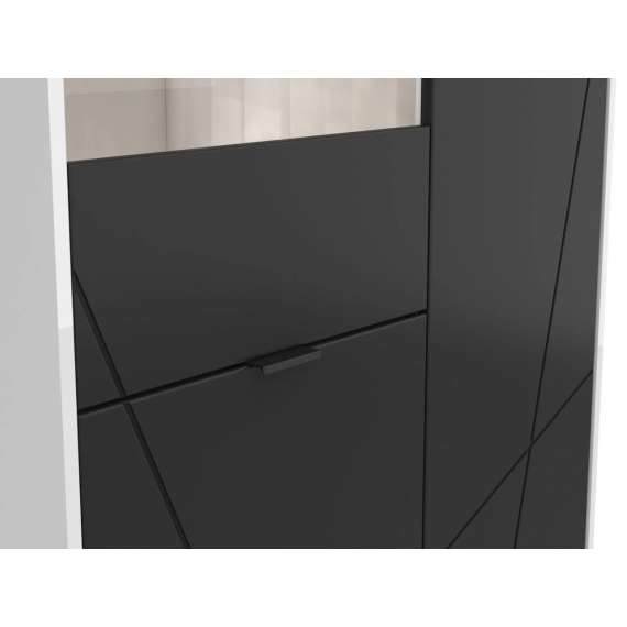 Vitrineskap Forn 94x157 cm