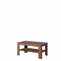 Stuebord Laco 108x50 cm - Mørk eik - med hylle