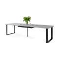 Spisebord Avella 160-310x90 cm - Betong - Langt bord