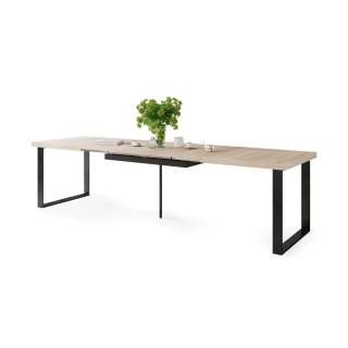 Spisebord Avella 160-310x90 cm - Lys eik - Langt bord