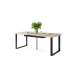 Spisebord Avella 160-310x90 cm - Lys eik - Langt bord