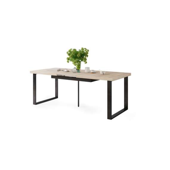 Spisebord Avella 160-310x90 cm - Lys eik - Langt bord