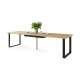 Spisebord Avella 160-310x90 cm - Eik - Langt bord