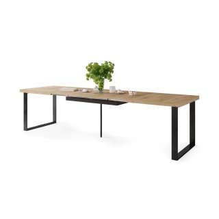 Spisebord Avella 160-310x90 cm - Eik - Langt bord