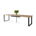 Spisebord Avella 160-310x90 cm - Eik - Langt bord