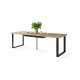Spisebord Avella 160-310x90 cm - Eik - Langt bord