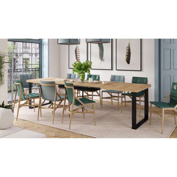 Spisebord Avella 160-310 cm - Eik - Langt bord