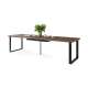 Spisebord Avella 160-310x90 cm - Brun eik - Langt bord