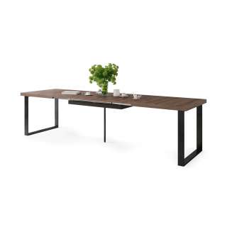 Spisebord Avella 160-310x90 cm - Brun eik - Langt bord