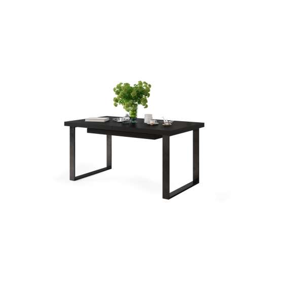 Spisebord Avella 160-310x90 cm - Svart  - Langt bord