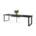 Spisebord Avella 160-310x90 cm - Svart  - Langt bord