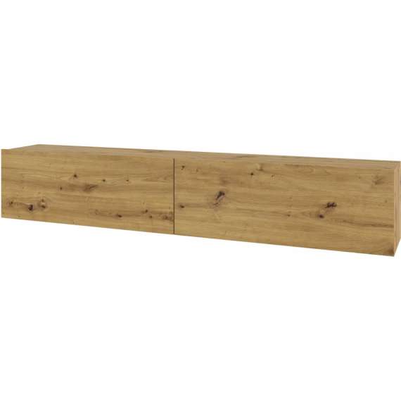 Tv-benk Ava 180x35 cm - Eik - Lav