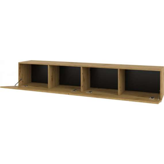 Tv-benk Ava 180x35 cm - Eik - Lav