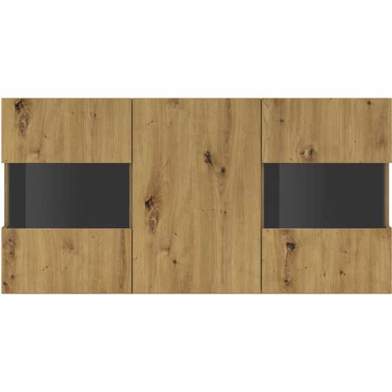 Skjenk Ava 120x62 cm - Eik - Vegghengt