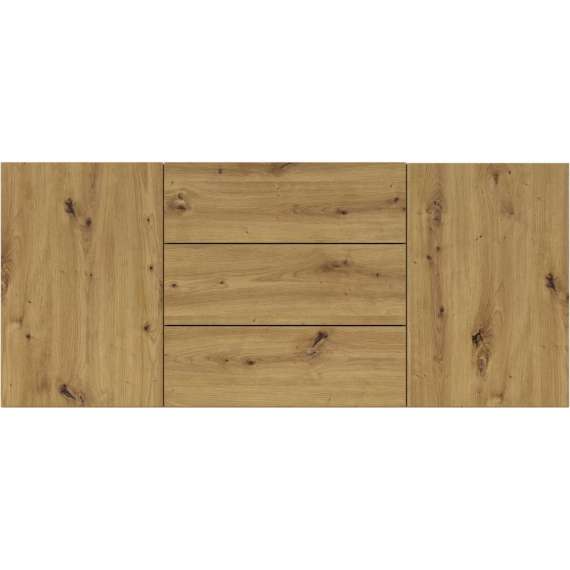 Skjenk Ava 140x63 cm - Eik - Veggmontert