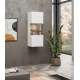Vitrine Ava 35x95 cm - Hvit - Vegghengt