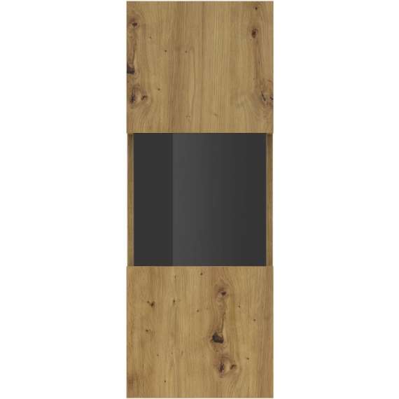Vitrine Ava 35x95 cm - Eik - Veggmontert