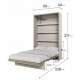 Skapseng Concept Junior 120x200 - vertikal