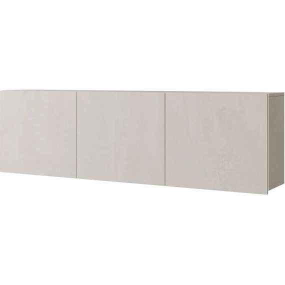 Veggskap Teen Flex 150x45 cm - Grå - 3 dører