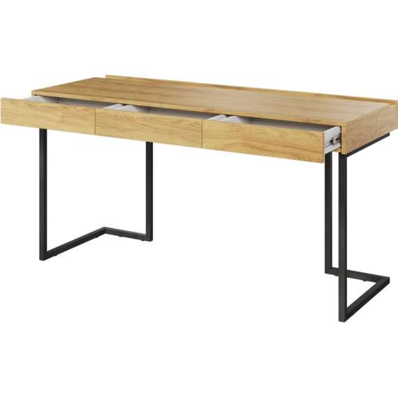 Skrivebord Teen Flex 150 cm - 3 skuffer