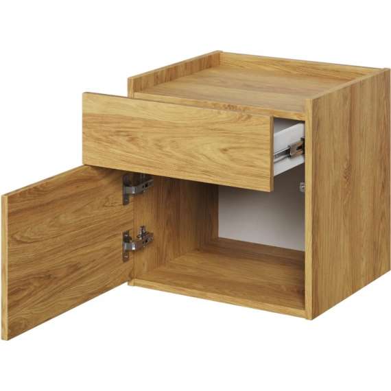 Nattbord Teen Flex 45x45 cm - Eikefinish