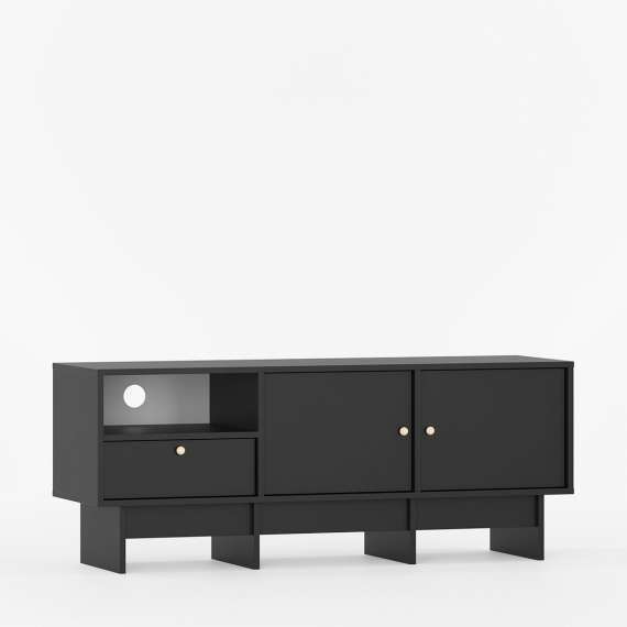 Tv-benk Kabe KTV2 125-180x60 cm - flere farger - 2 dører