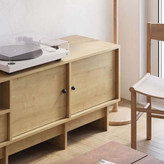 Tv-benk Kabe KTV2 125-180x60 cm - flere farger - 2 dører